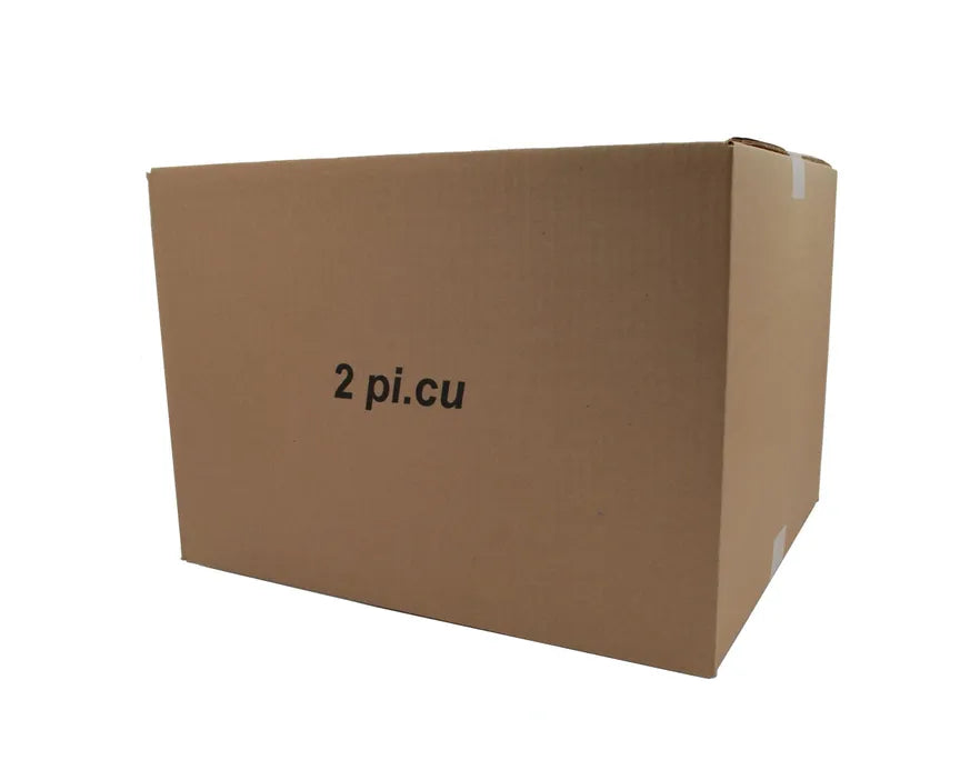 Box 2 cubic feet (18 in X 15 in X 12-1/2 in)