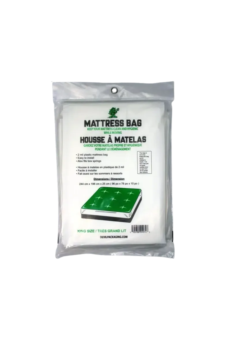 Mattress cover (plastic bag) 70" (king)